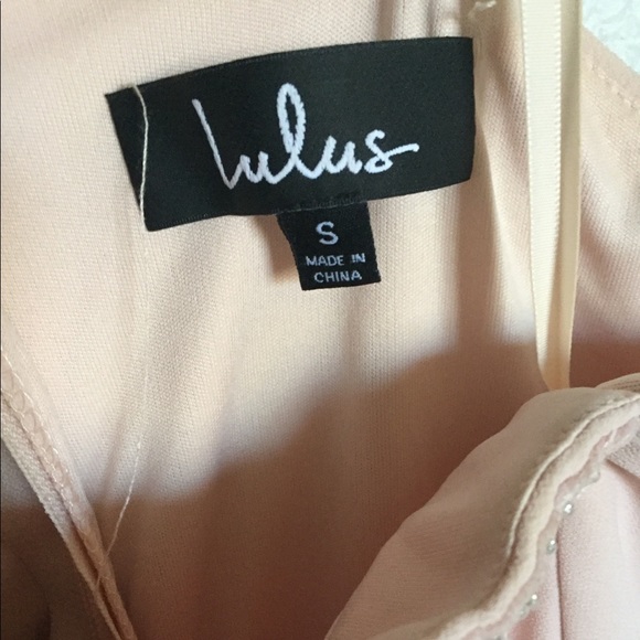 Light pink long formal dress - Picture 2 of 5